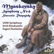 Myaskovsky: symphony no. 6 - kondrashin cover image