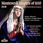 Monteverdi: vespers of 1610 (+ 6 extra works) cover image