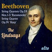 Beethoven: string quartets, op. 59 "razumovsky" (nos. 1-3) & op. 74 "harp" cover image