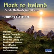 Back to ireland - irish songs & ballads for tenor cover image