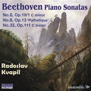 Beethoven: piano sonatas nos. 5, 8 "pathetique" & 32 cover image