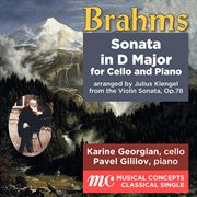 Brahms-klengel: cello sonata in d major, op.78 cover image