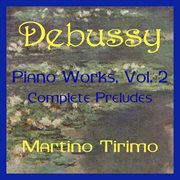 Debussy piano works vol. 2 cover image