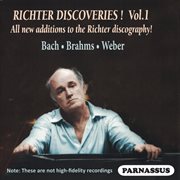 Richter discoveries, volume 1: bach, brahms, weber cover image