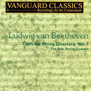 Beethoven: the late string quartets, vol. 1 cover image