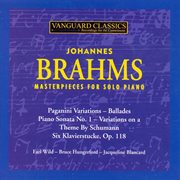 Brahms: masterpieces for solo piano cover image