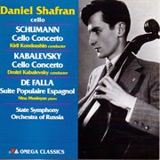 Schumann and kabalevsky: cello concertos; works for cello and piano by haydn and defalla cover image
