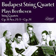 String quartet no. 2 in G, op. 18, no. 2 ; : String quartet no. 3 in D, op. 18, no. 3 ; String quartet no. 10 in E-flat, op. 74 cover image