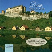 Dvorak music for violin cover image