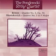 Britten and shostakovich string quartets cover image