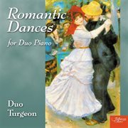 Romantic dances for piano duet cover image