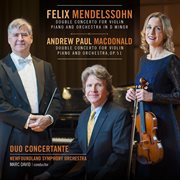 Mendelssohn / macdonald double concertos cover image