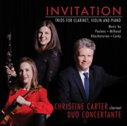 Invitation - trios for clarinet, violin and piano cover image