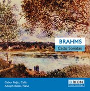 Brahms cello sonatas cover image