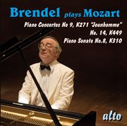 Mozart:  brendel plays mozart - piano concertos nos. 9 & 14; piano sonata no. 8 cover image