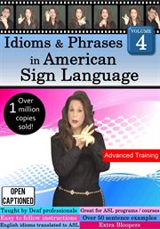 Idioms & phrases in american sign language, vol. 4 cover image