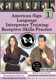 American sign language interpreter training: expressive skills, vol. 1 cover image