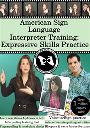 American sign language interpreter training: receptive skills, vol. 1 cover image