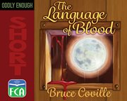 The language of blood cover image