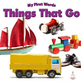 Cover image for My First Words: Things That go