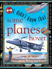 I didn't know that some planes hover cover image