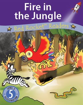 Cover image for Fire in the Jungle