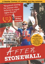 Before Stonewall ;: After Stonewall cover image
