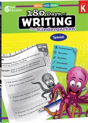 180 Days of Writing for Kindergarten : practice, assess, diagnose cover image