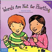 Words are not for hurting cover image