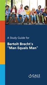 A study guide for bertolt brecht's "man equals man" cover image