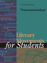 A Study Guide for "transcendentalism" A Study Guide for "transcendentalism"