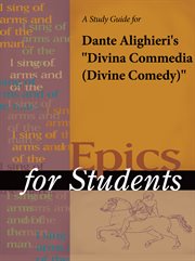 A Study Guide for Dante Alighieri's Divina Commedia (divine Comedy) A Study Guide for Dante Alighieri's Divina Commedia (divine Comedy)