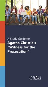A study guide for agatha christie's "witness for the prosecution" cover image