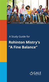 A study guide for rohinton mistry's "a fine balance" cover image