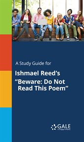 A study guide for ishmael reed's "beware: do not read this poem" cover image