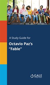 A study guide for octavio paz's "fable" cover image