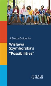 A study guide for wislawa szymborska's "possibilities" cover image