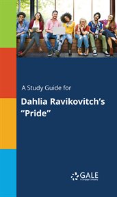 A study guide for dahlia ravikovitch's "pride" cover image