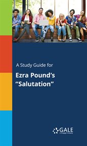A study guide for ezra pound's "salutation" cover image