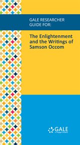 The enlightenment and the writings of samson occom cover image