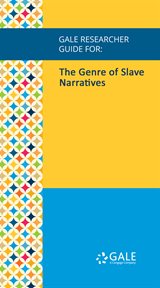 The genre of slave narratives cover image