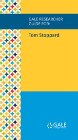 Tom stoppard cover image