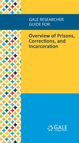 Overview of prisons, corrections, and incarceration cover image