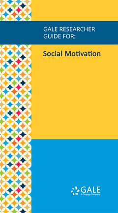 Cover image for Social Motivation
