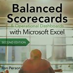 Balanced scorecards and operational dashboards with Microsoft Excel cover image