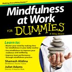 Mindfulness At Work For Dummies cover image
