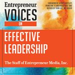Entrepreneur voices on effective leadership cover image
