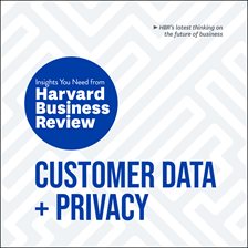 Cover image for Customer Data and Privacy