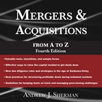 Mergers & acquisitions from A to Z cover image