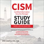 CISM certified information security manager study guide cover image